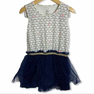 Egg Dress Navy Tulle Skirt‎ Nautical Top 4 Year